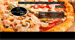 Desktop Screenshot of amadeuspizza.cl
